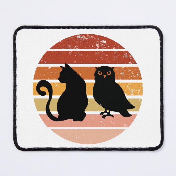 Item preview, A Cat And An Owl designed and sold by OneDayCollected.