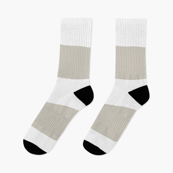 Item preview, Gray Tan White Minimal Horizontal Stripe Pattern Pairs Valspar 2023 COTY Villa Grey 6005-1B designed and sold by ColorOfTheYears.