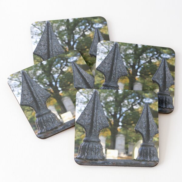 Item preview, Wrought Iron Fence in a Cemetery designed and sold by Theophanes Avery.