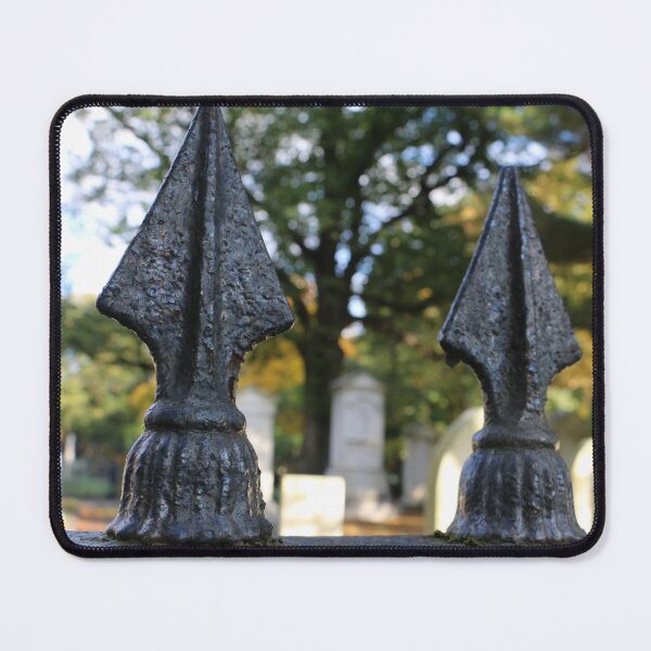 Item preview, Wrought Iron Fence in a Cemetery designed and sold by Theophanes Avery.