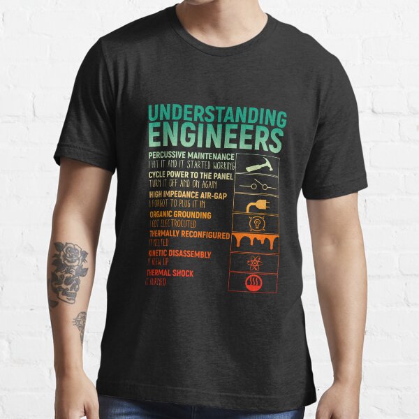 "Vintage Understanding Engineers" Tshirt for Sale by lois7eunice