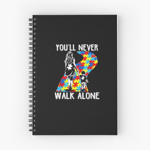 Item preview, You'll never walk alone Autism Awareness designed and sold by Chipovn.