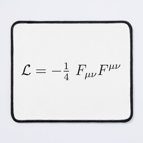 Item preview, Electromagnetic field lagrangian, Quantum electrodynamcis, standard model and physics designed and sold by NoetherSym.