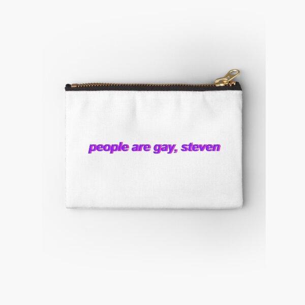 Item preview, people are gay, steven designed and sold by cruciostan.