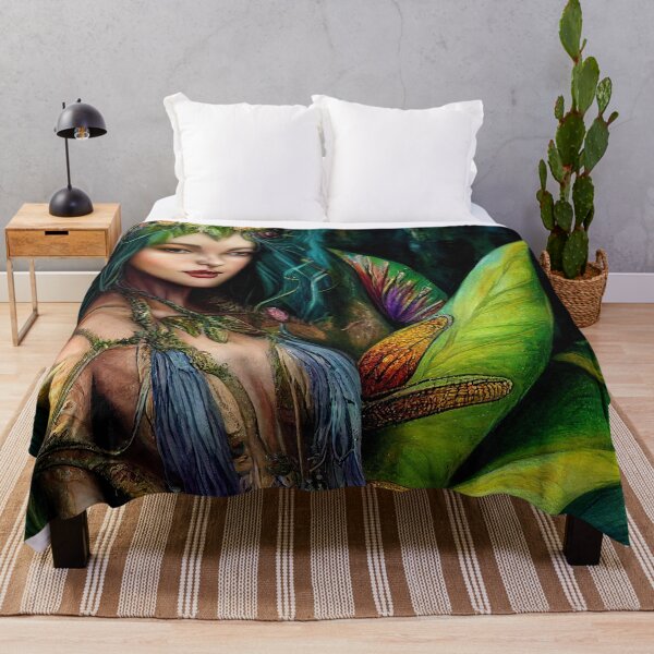 Item preview, Beautiful Fae of The Jungle designed and sold by fairytailsaiart.