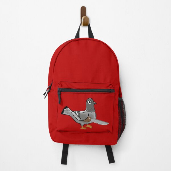 Item preview, Pigeon With a Knife Digital Drawing designed and sold by Sloth Machine.