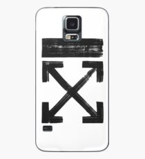 Off white Brushed arrows Case/Skin for Samsung Galaxy