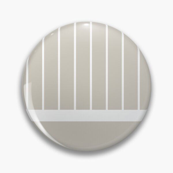 Artikelvorschau, Gray Tan White Minimal Modern Stripe Pattern On Solid Pairs Valspar 2023 COTY Villa Grey 6005-1B entworfen und verkauft von ColorOfTheYears.