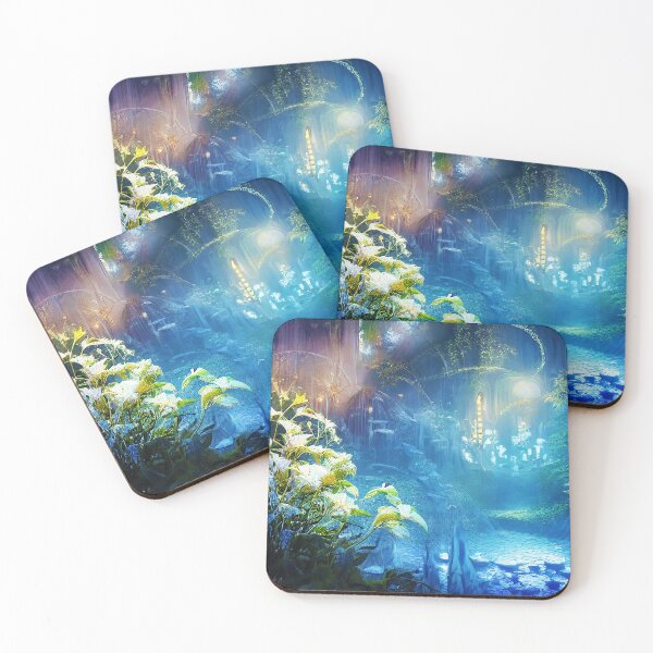 Item preview, Solarpunk Ethereal AI Future Forest designed and sold by BioDigital-Jazz.