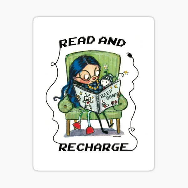 Read and Recharge Sticker