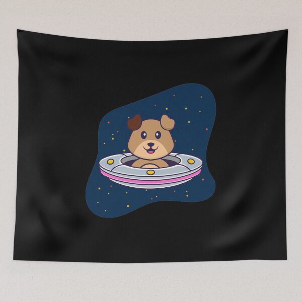 Item preview, Cool Dog Frawing Space little puppy designed and sold by FLOWER--ART.