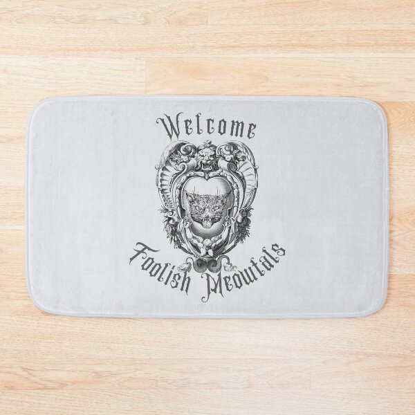 Item preview, Welcome Foolish Meowtals Spooky Cat designed and sold by VirtualFaries.