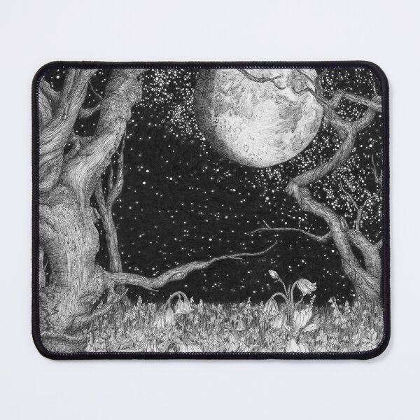 Item preview, The Midnight Flowered Forest designed and sold by ECMazur Art.