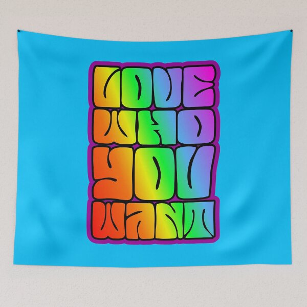 Item preview, LOVE WHO YOU WANT designed and sold by BATTLEBASS.