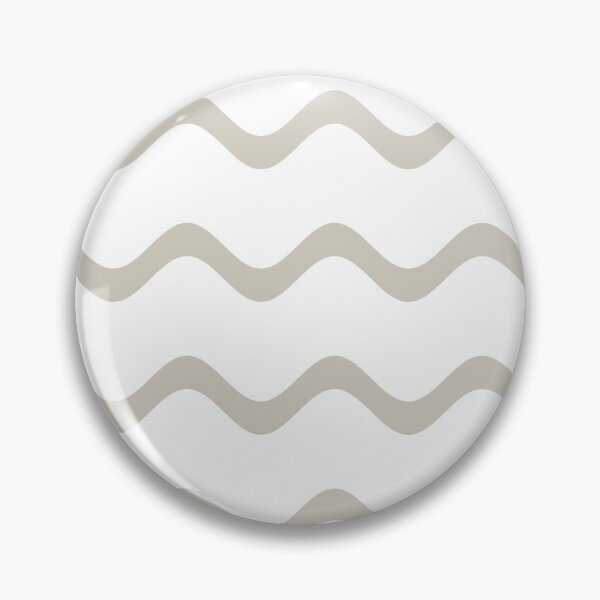 Artikelvorschau, Gray Tan White Rippled Horizontal Stripe Pattern Pairs Valspar 2023 COTY Villa Grey 6005-1B entworfen und verkauft von ColorOfTheYears.