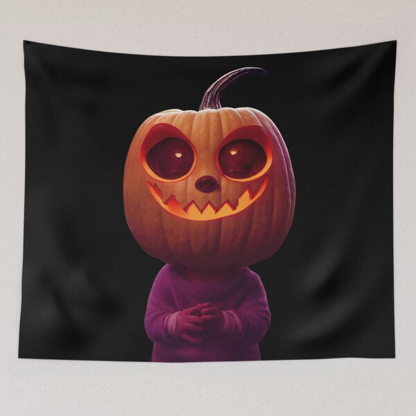 Item preview, Halloween Pumpkin Conniving Face designed and sold by Juliascutecornr.