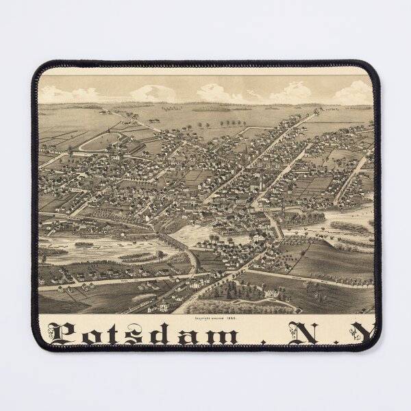 Item preview, Potsdam, New York (1885) designed and sold by allhistory.