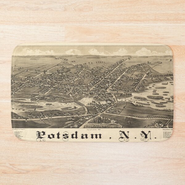 Item preview, Potsdam, New York (1885) designed and sold by allhistory.