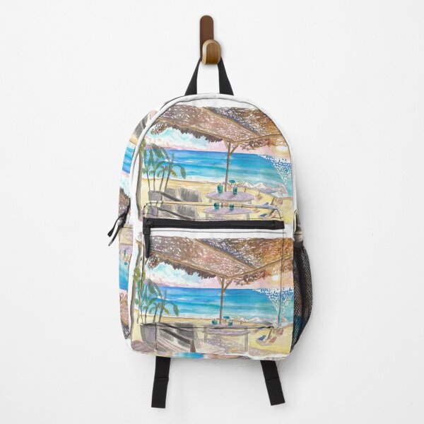 Item preview, Beach Bar Vibes on Island of Corfu, Greece designed and sold by artshop77.