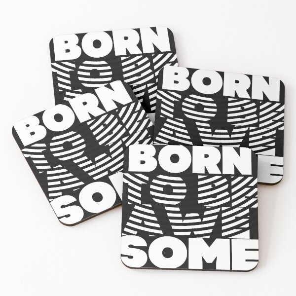 Item preview, Born to be awesome ,  tshirt cool throw pillow designed and sold by SoulWriter.