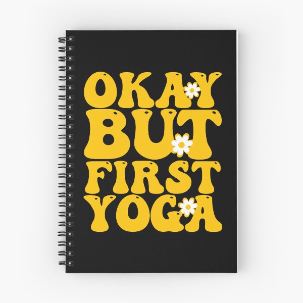 Item preview, Okay But First Yoga designed and sold by THROUGH-LIFE.