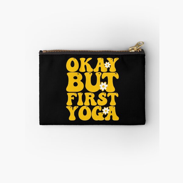 Item preview, Okay But First Yoga designed and sold by THROUGH-LIFE.