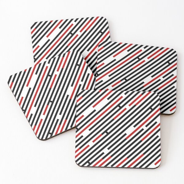 Item preview, Red, black and white stripes design designed and sold by BattaAnastasia.
