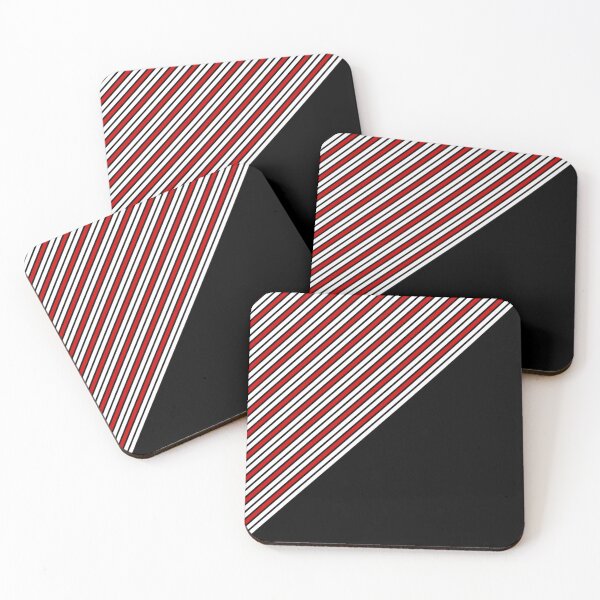 Item preview, Black, red and white stripes design designed and sold by BattaAnastasia.