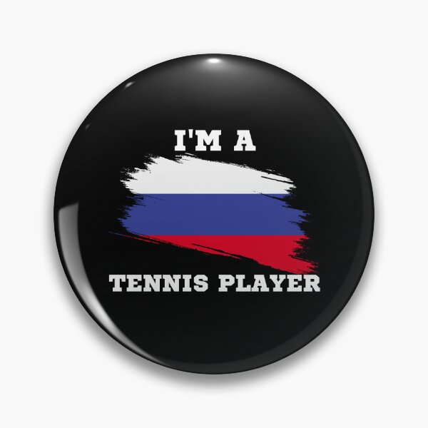 Artikelvorschau, Russischer Tennisspieler - Tennisspieler aus Russland entworfen und verkauft von TieBreak-Tennis.