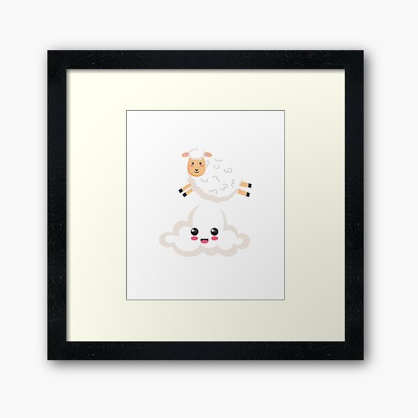 Item preview, Sheep jumping designed and sold by The Love Quill.