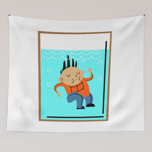 Item preview, Thought within a deep glass of water designed and sold by thinkittithink.