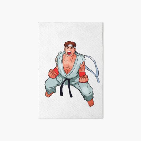 street fighter alpha Art Board Print by watolo