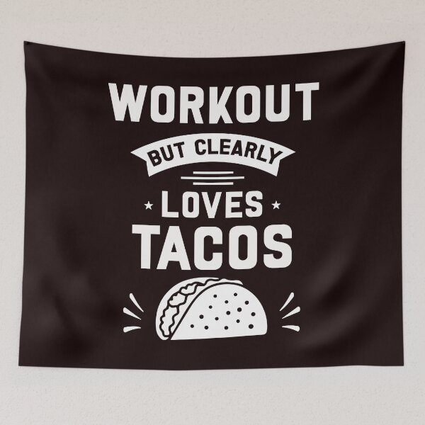Item preview, Workout But Clearly Loves Tacos Funny Bodybuilding Tacos Lovers designed and sold by Leader Shirts.