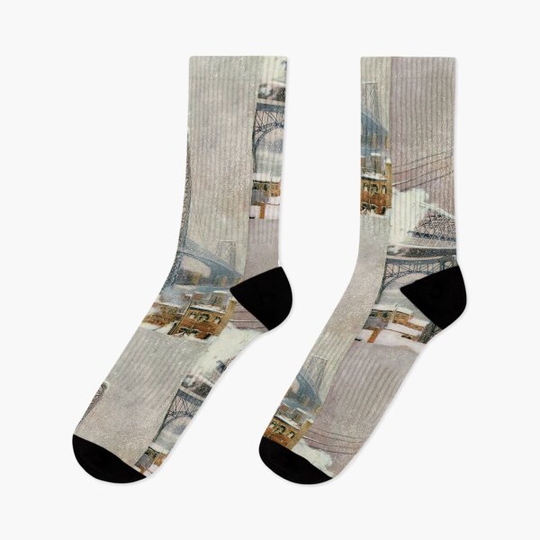 Item preview, Williamsburg Bridge NY - Vintage designed and sold by Verudam.