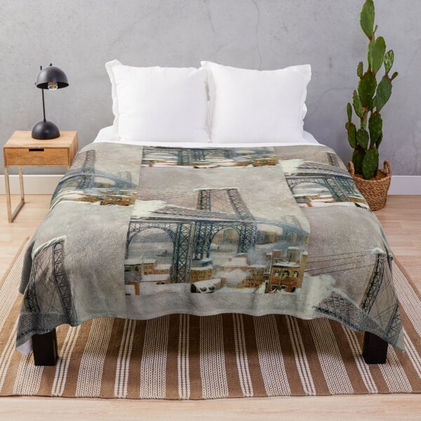 Item preview, Williamsburg Bridge NY - Vintage designed and sold by Verudam.