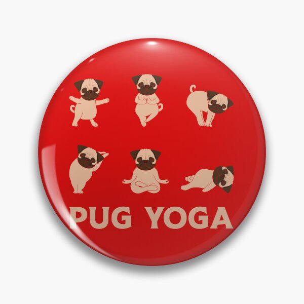Item preview, The Pug Yoga work out. designed and sold by tabykid.