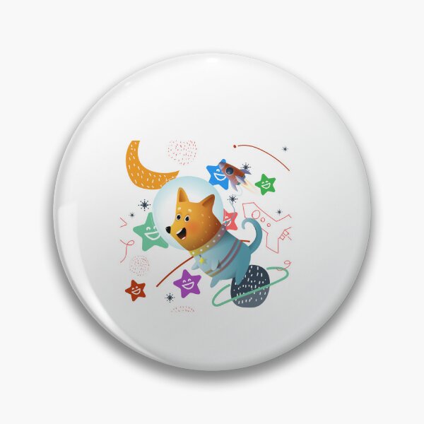 Item preview, Cool Dog Frawing Space little puppy designed and sold by FLOWER--ART.