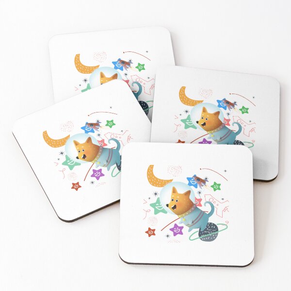 Item preview, Cool Dog Frawing Space little puppy designed and sold by FLOWER--ART.