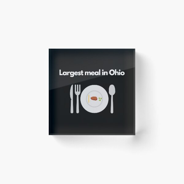 Item preview, Largest meal in Ohio designed and sold by evanyart.