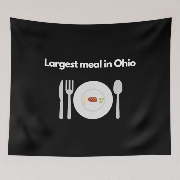 Artikelvorschau, Größte Mahlzeit in Ohio entworfen und verkauft von evanyart.