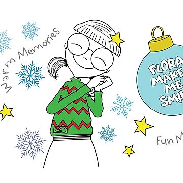 Artwork thumbnail, FLORA MAKES ME SMILE - MUG LIMITED EDITION by ThePencilCircle