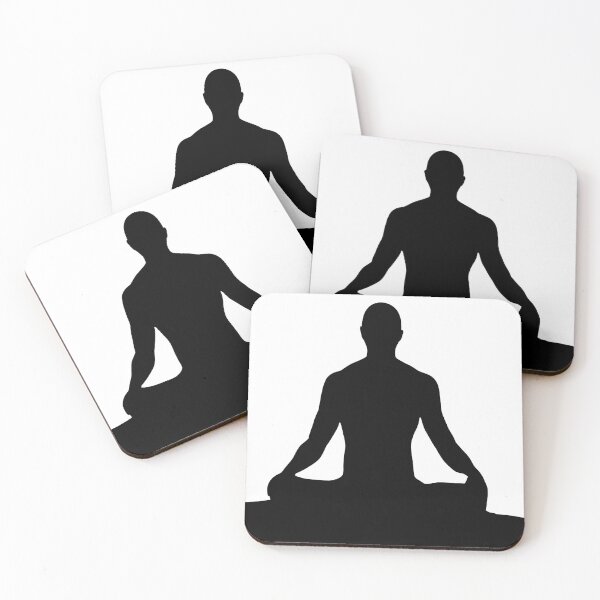 Item preview, Man Meditates designed and sold by RealmsBeyond.