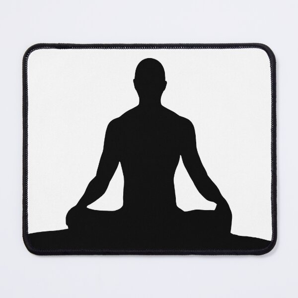 Item preview, Man Meditates designed and sold by RealmsBeyond.