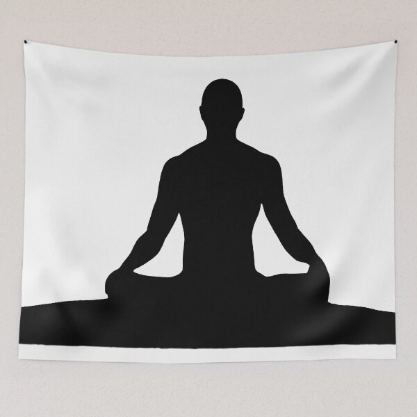 Item preview, Man Meditates designed and sold by RealmsBeyond.
