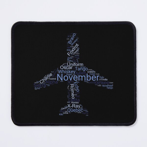 Item preview, ICAO alphabet in airplane, passenger plane designed and sold by Dirk4171.
