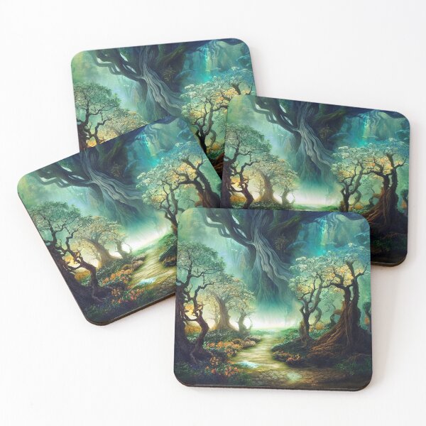 Item preview, Enchanted Path Through The Woods designed and sold by fairytailsaiart.