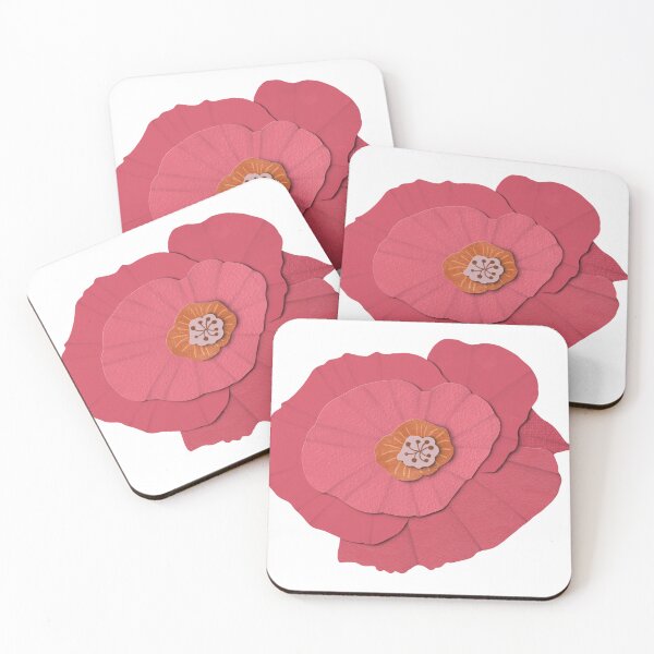Item preview, Pink Paper Poppy (no background) designed and sold by JessDaniArt.