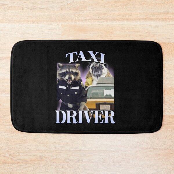 Item preview, taxi driver pug designed and sold by izabella iza.