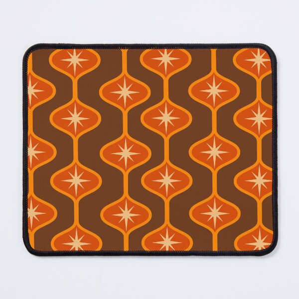 Item preview, Mid Century Modern Atomic Starbursts on Ogee Pattern  designed and sold by Yasminepatterns .