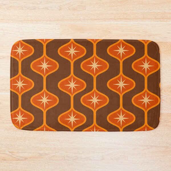 Item preview, Mid Century Modern Atomic Starbursts on Ogee Pattern  designed and sold by Yasminepatterns .